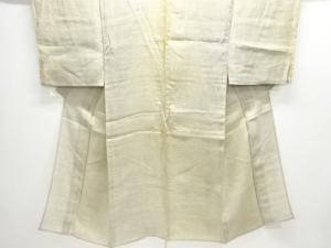 アンティーク　本場能登上布80亀甲男物着物